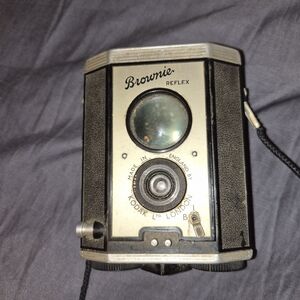 Kodak Brownie Reflex Vintage Black Camera